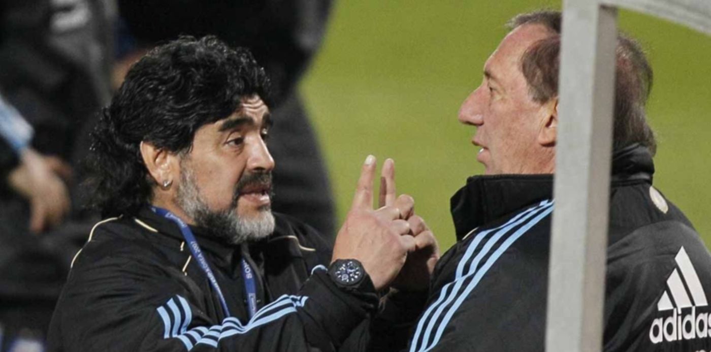 Diego Maradona Carlos Bilardo