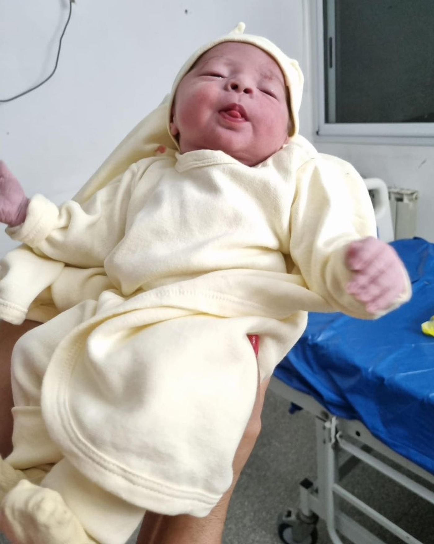 Johan Alexander nació en el Hospital Gutiérrez de La Plata Johan Alexander nació en el Hospital Gutiérrez de La Plata