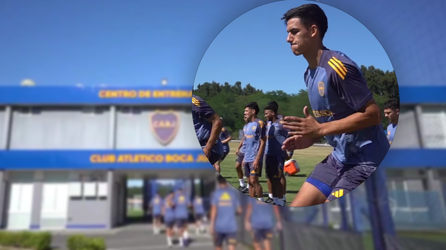 renzo giampaoli se entreno en boca mientras gimnasia espera una respuesta a su oferta