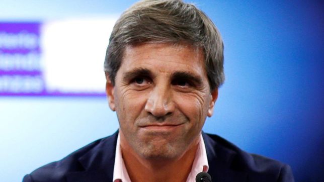 renuncio luis caputo como titular del banco central