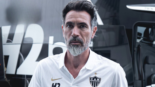 dominguez recordo su paso por estudiantes para desestimar los rumores de salida de atletico mineiro