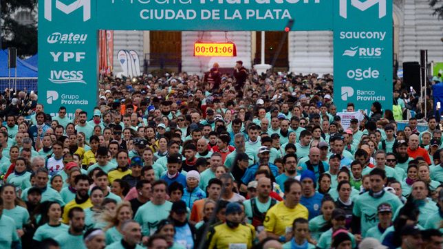 la tercera edicion de la media maraton la plata ya tiene fecha