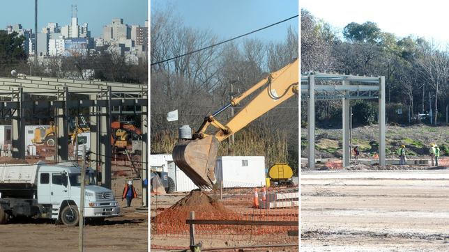 las fotos de las obras del shopping de irsa que transformara la plata
