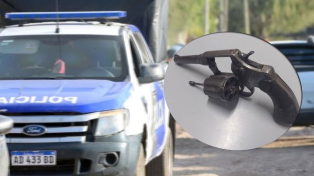 violenta pelea en un barrio de la plata: le gatillo al vecino y la bala no salio