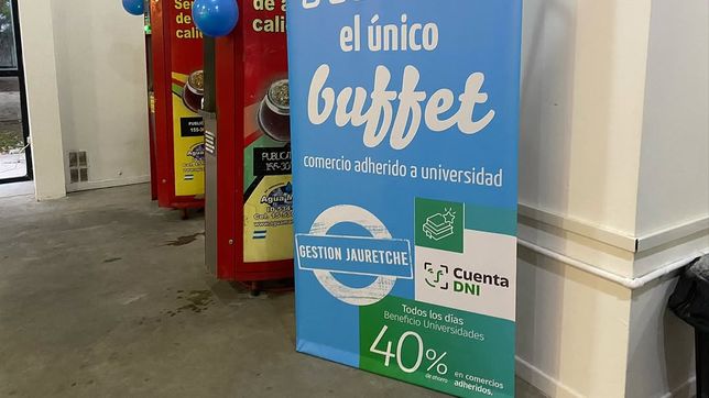 los buffet de la unlp que tienen descuentos del 40% con cuenta dni