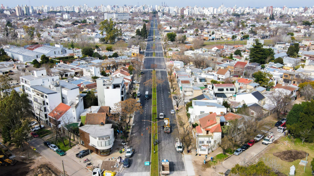 quedaron inauguradas las obras de ensanche de diagonal 74 y ya se puede transitar
