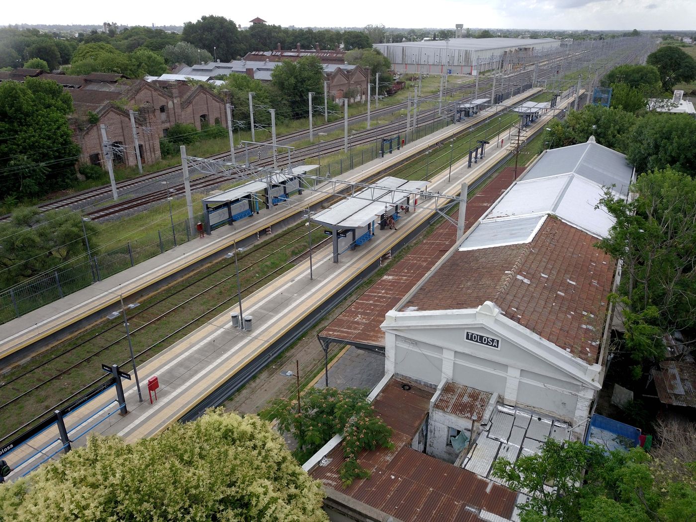 Tolosa, una de las cinco localidades de La Plata que pueden llegar a ser declaradas ciudad.