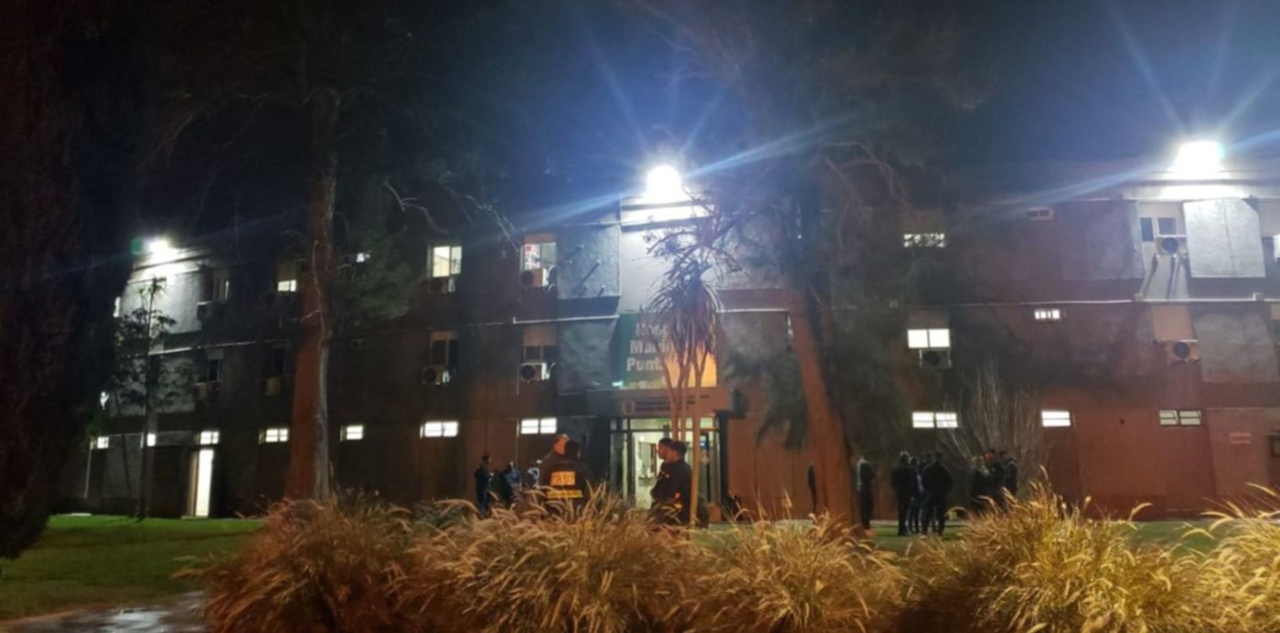 Incendio en el Hospital de Punta Lara