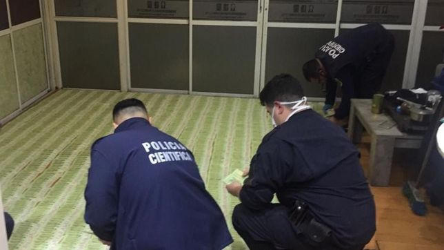 millonario golpe a un centro de apuestas clandestinas en pleno centro de la plata