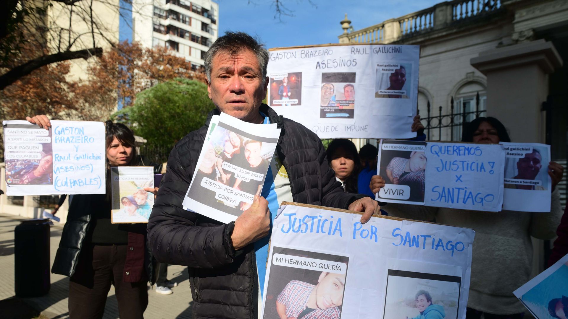 Pidieron la prisión preventiva para los dos acusados por el crimen de Santiago Correa