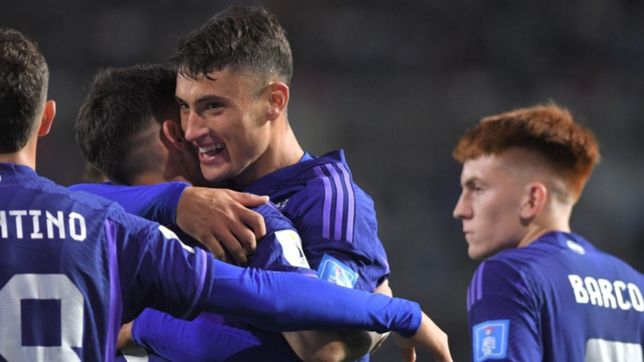 el sub 20 de argentina le gano 5 a 0 a nueva zelanda y crece la expectativa