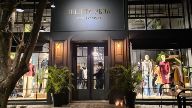 julieta pena concept store, un espacio en city bell que combina moda, belleza y libros
