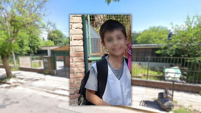 aparecio el nene de la plata que habia sido retirado a la fuerza de la escuela por su papa