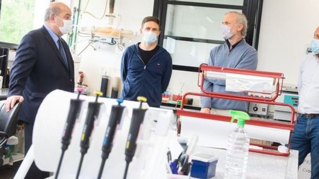 tauber y el ministro bonaerense costa recorrieron predios de la unlp