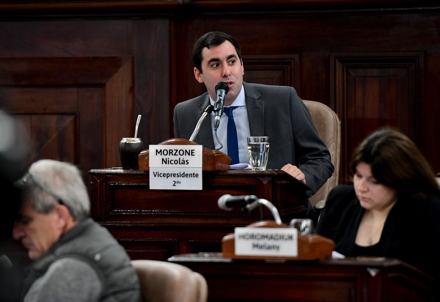 El concejal de La Plata Nicolás Morzone