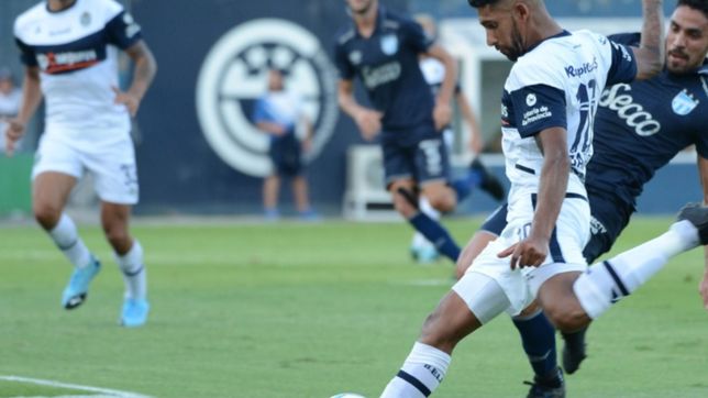 la tercera es la vencida: asi fue el gol del caco garcia que puso en ventaja al lobo