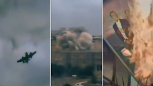 a 70 anos del bombardeo a plaza de mayo, las imagenes a color que muestra la masacre como nunca antes