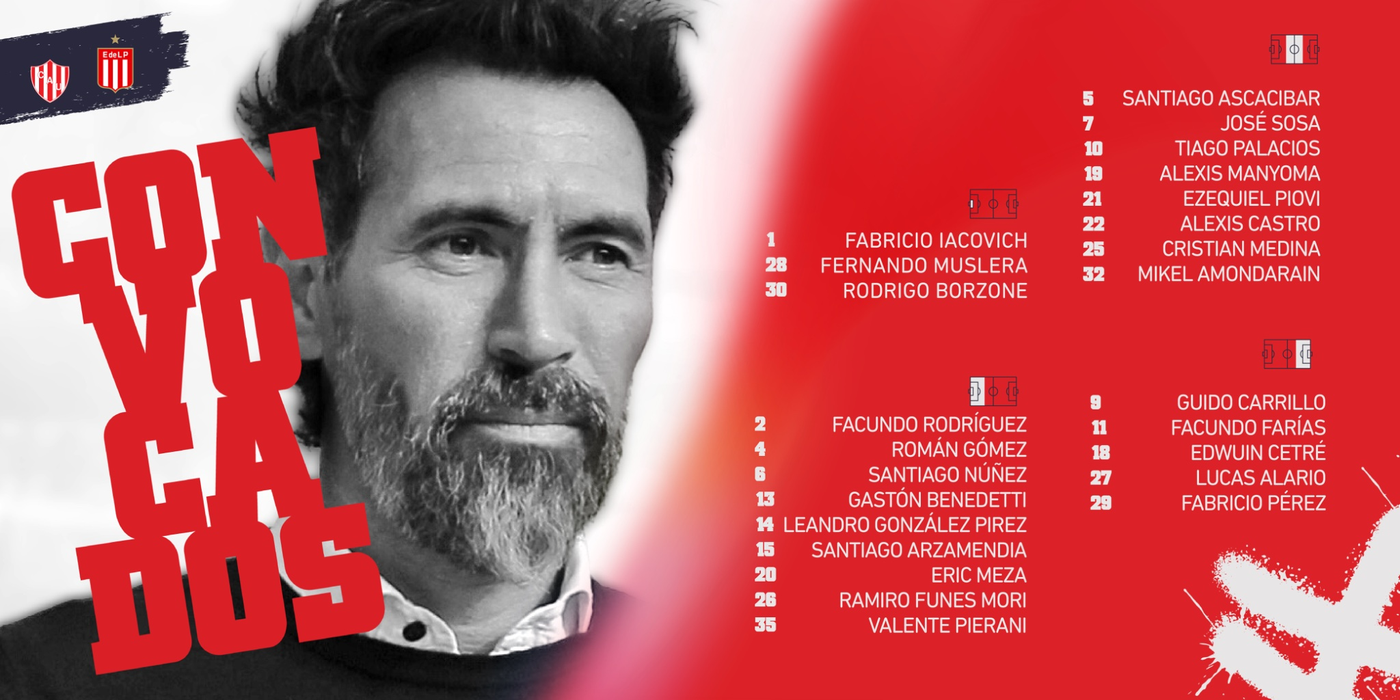 La lista de convocados de Estudiantes con Leandro González Pírez