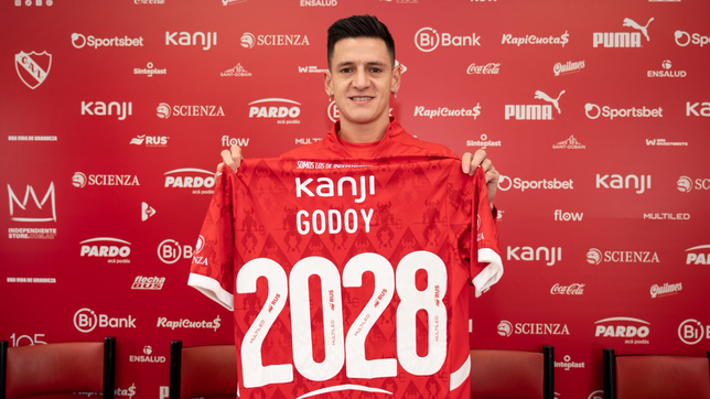 independiente presento de manera oficial a leonardo godoy