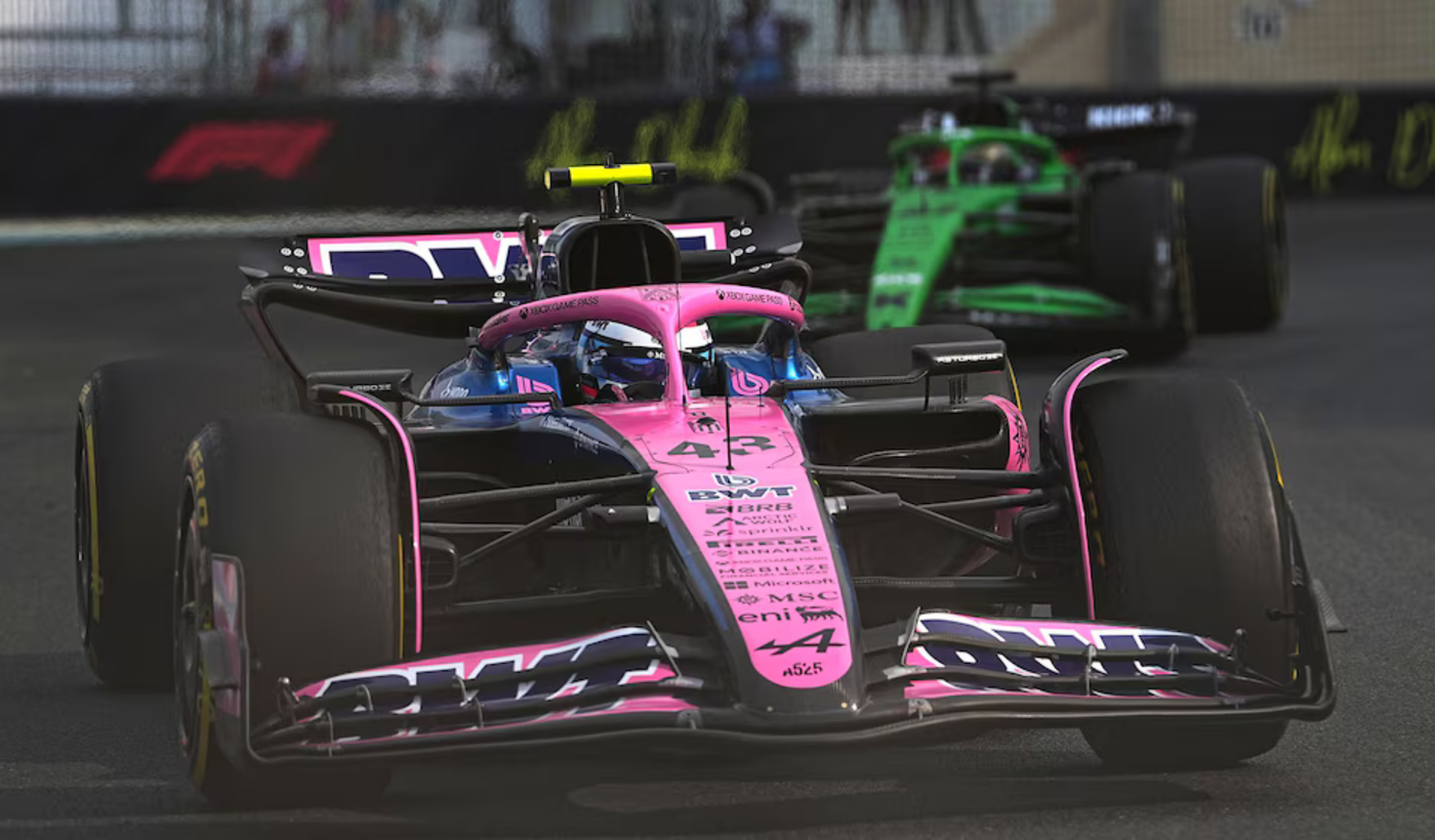 Franco Colapinto en Abu Dabi