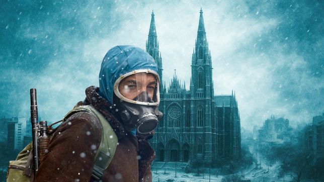 de uno y el bosque a la catedral, gobernacion y el estadio unico: las impresionantes fotos en modo el eternauta