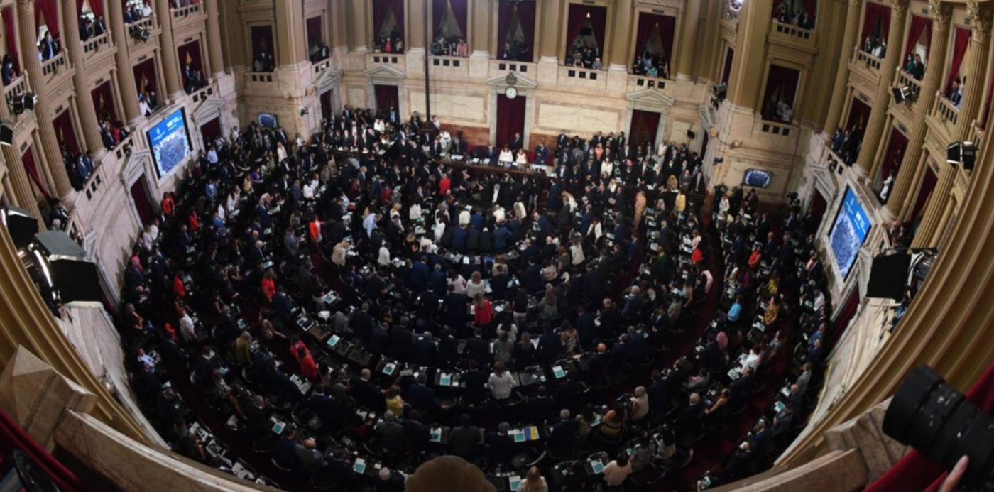 Alberto Fernández en la Asamblea Legislativa