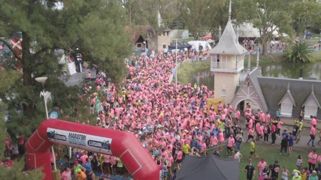 con gran exito, se corrio la maraton solidaria para el hospital de ninos en la repu