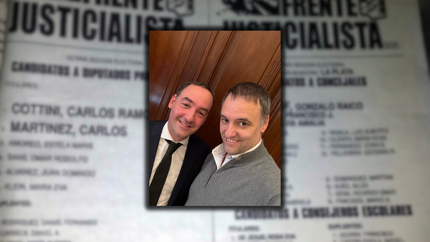El pasado oculto del hermano de Adorni y el día que fue candidato del peronismo