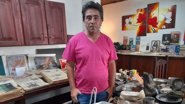 el platense que convirtio su casa en un museo de la guerra