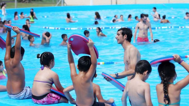 con record de inscriptos, explota el verano en la colonia de vacaciones de la repu