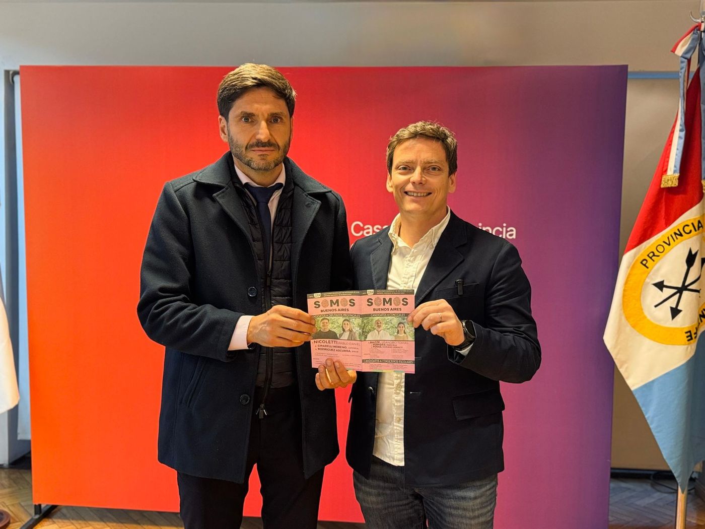 Pablo Nicoletti y Maximiliano Pullaro