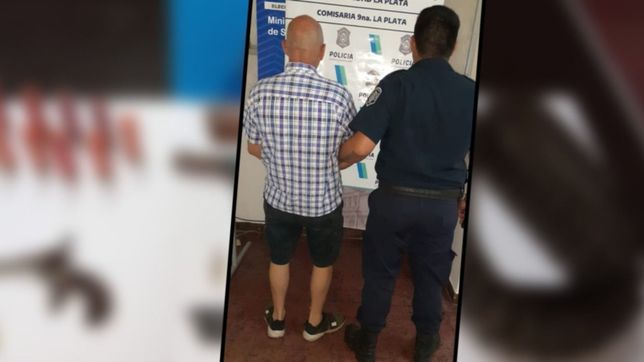 cayo el pelado, presunto lider de una banda de proxenetas que operaba en la plata