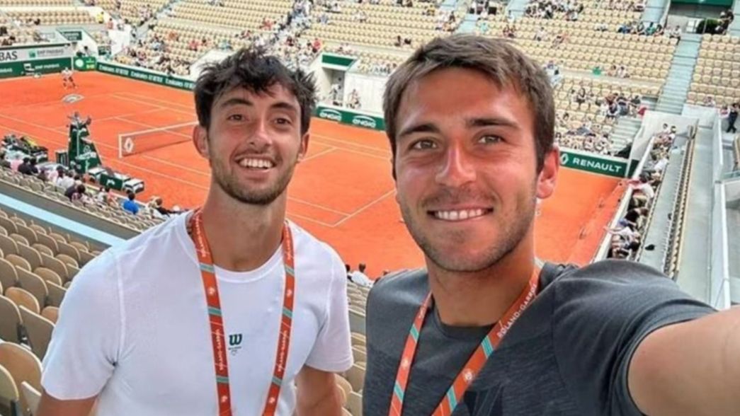 Los platenses Tirante y Etcheverry sueñan con seguir avanzando en Roland Garros
