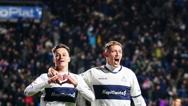 el gol de matias abaldo para el 2 a 0 de gimnasia en el bosque ante velez