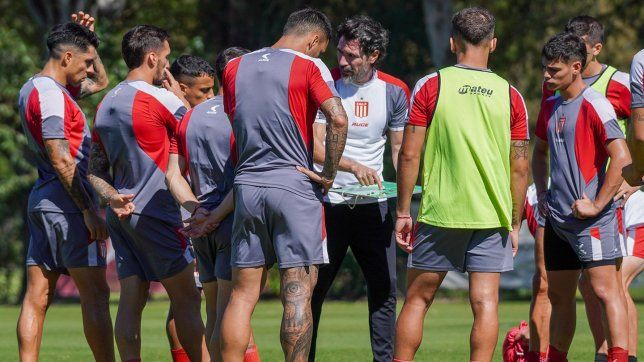 estudiantes hizo futbol y ya esta el equipo para visitar al halcon