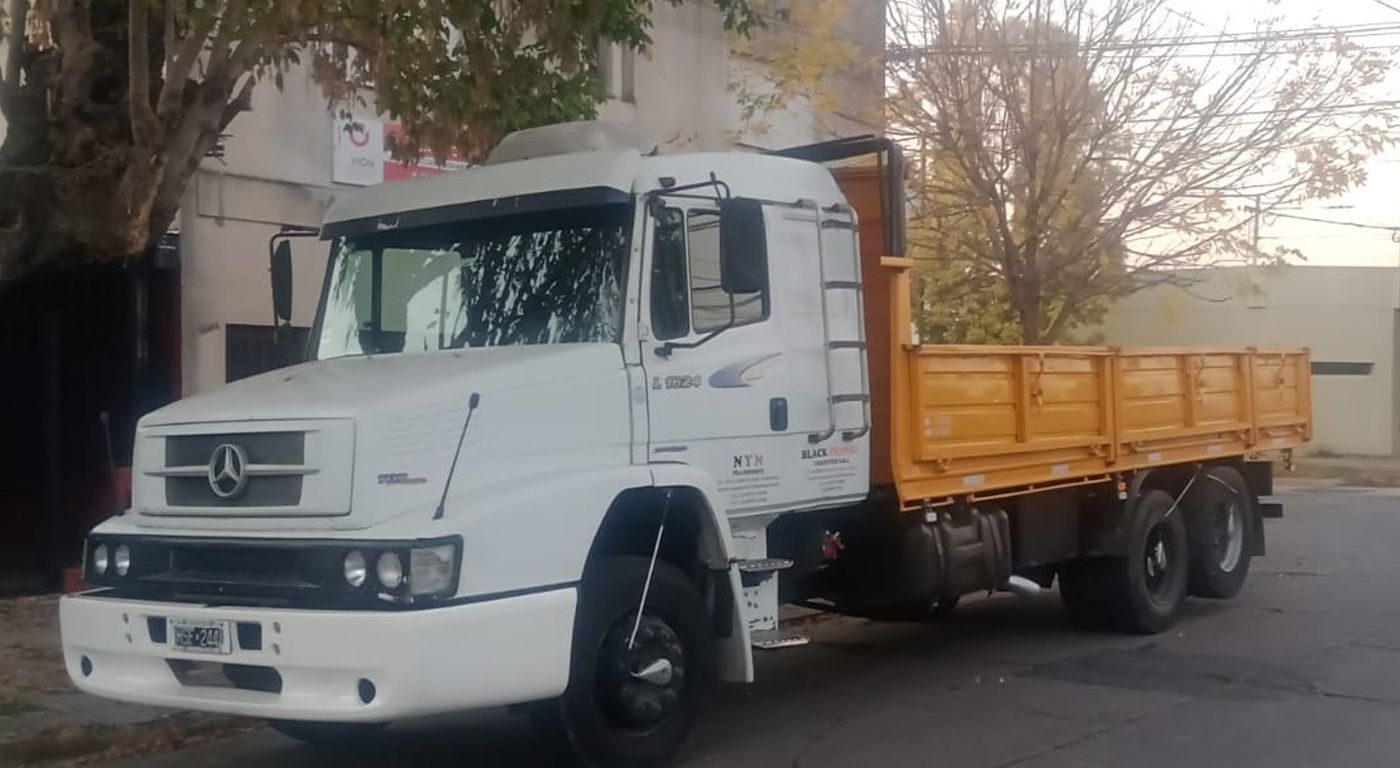 El camión que usaban los falsos operarios quedó secuestrado