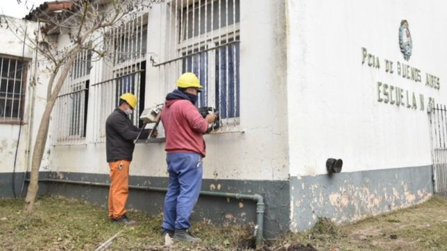 crearon un programa contra el vandalismo escolar en los colegios de la plata