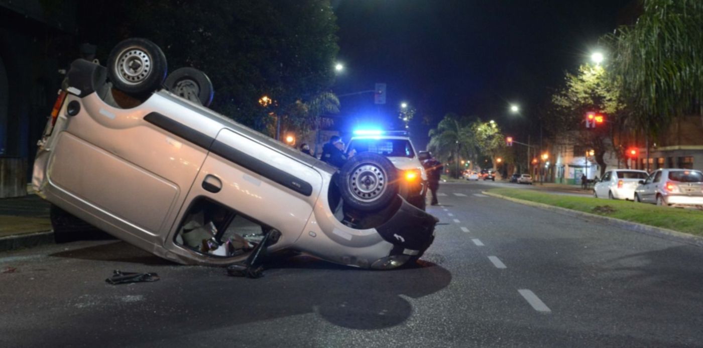 Choque Vuelco Accidente Tránsito