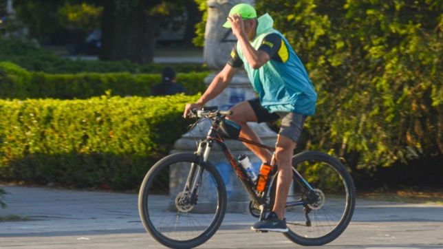 la semana termina con un viernes soleado y muy buenas condiciones en la plata