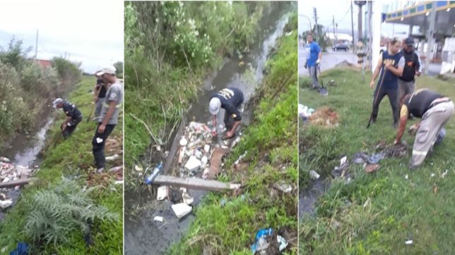 sabotaje en san carlos: taparon un desagüe y causaron anegamientos en el barrio