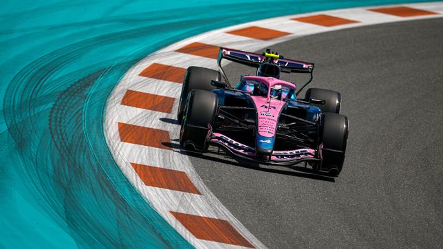 colapinto tuvo una buena practica en miami y mostro un solido arranque con alpine