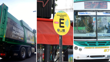 Así funcionarán la recolección, el estacionamiento y los micros