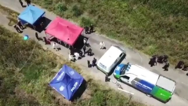 video: el operativo en el que encontraron a gisella solis calle, desde el aire