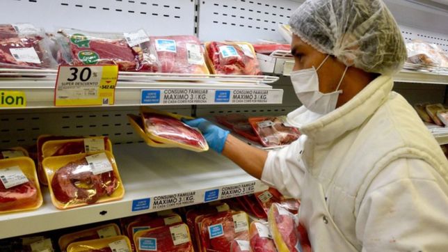 cuantos kilos de carne y que cortes vendieron en la primera semana del acuerdo de precios
