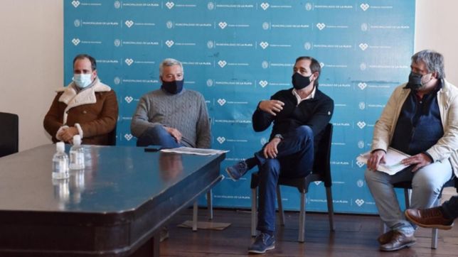 garro busca asegurar la unidad con los funcionarios radicales en medio de la interna