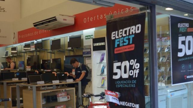 arranco el electrofest con descuentos del 40% y 18 cuotas sin interes en electrodomesticos