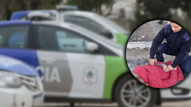 intento esquivar un control en berisso, lograron pararlo y le encontraron un revolver