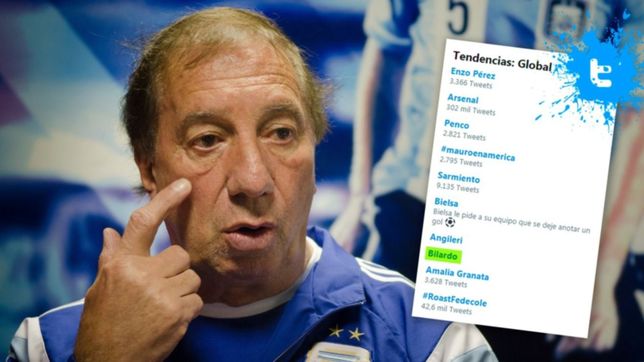 el dia en que bilardo se convirtio en tendencia en twitter gracias a bielsa