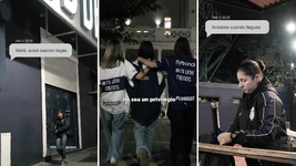 en el aniversario de gimnasia, el club lanzo una campana de concientizacion por ni una menos
