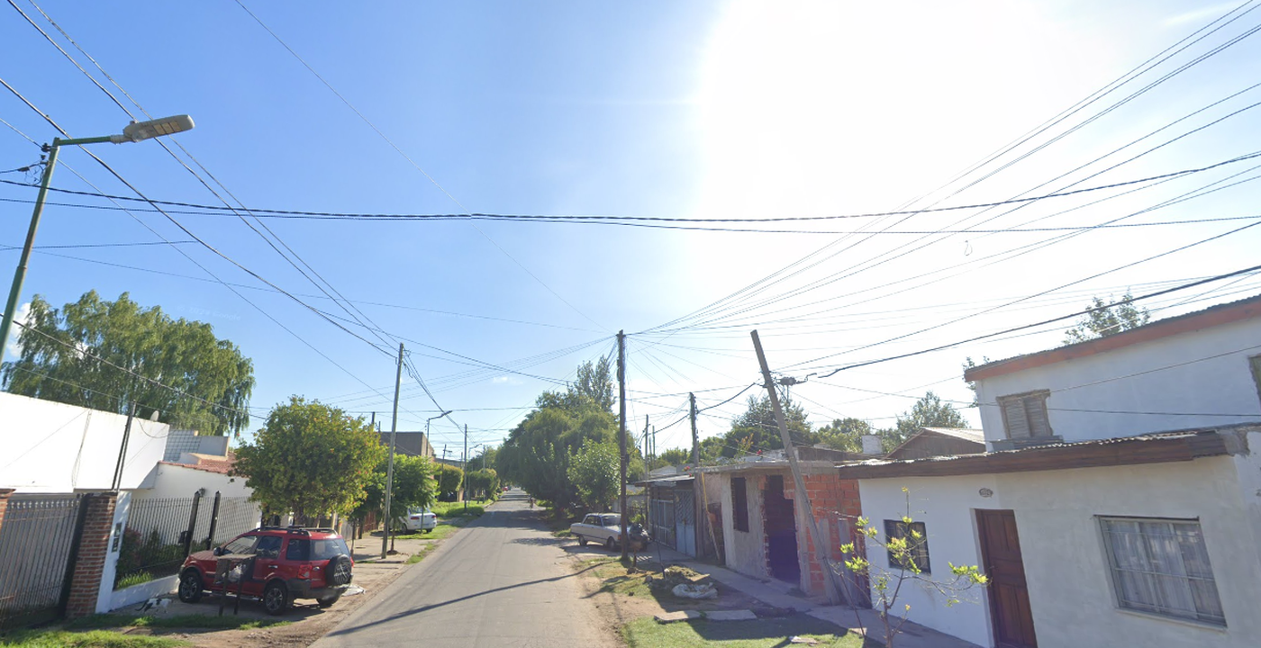 La zona de Altos de San Lorenzo donde el joven recibi&oacute; el disparo